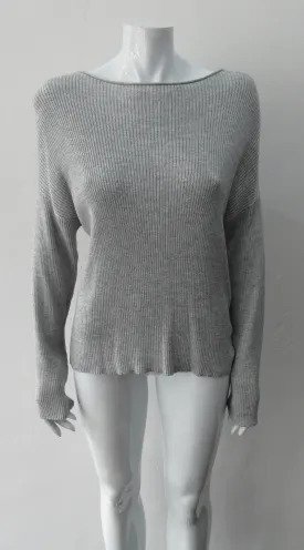 20LINE1 -Line Grey Cable Knit Jumper