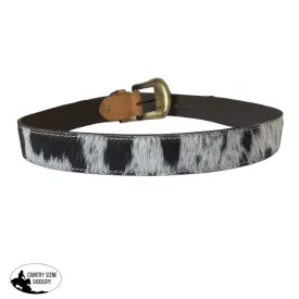 A8219 - 34" Hand Tooling Leather Cowhide Belt