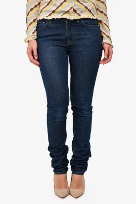 Acne Studios Dark Blue Denim Skinny Jeans Size 29