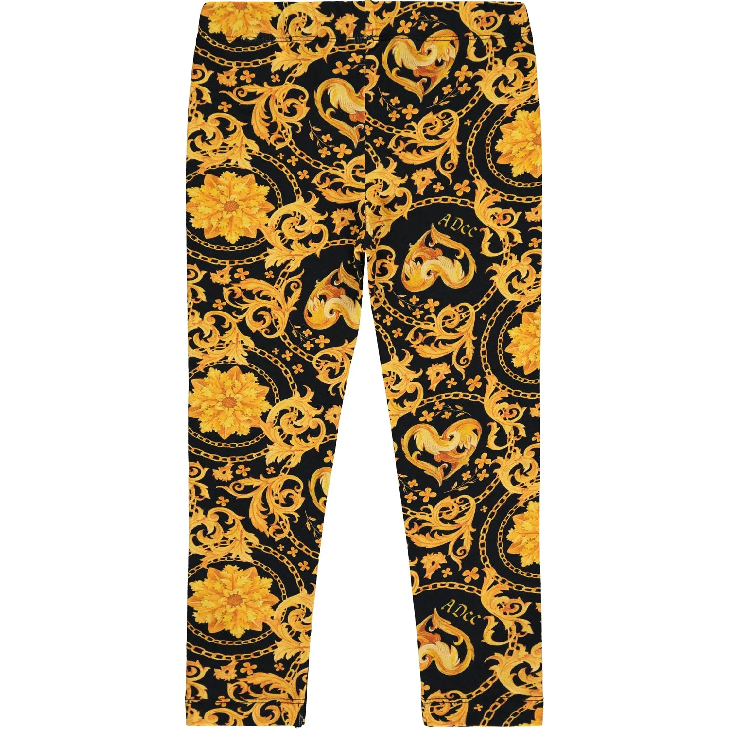 A'Dee - Black and gold 2 piece legging set, Babs