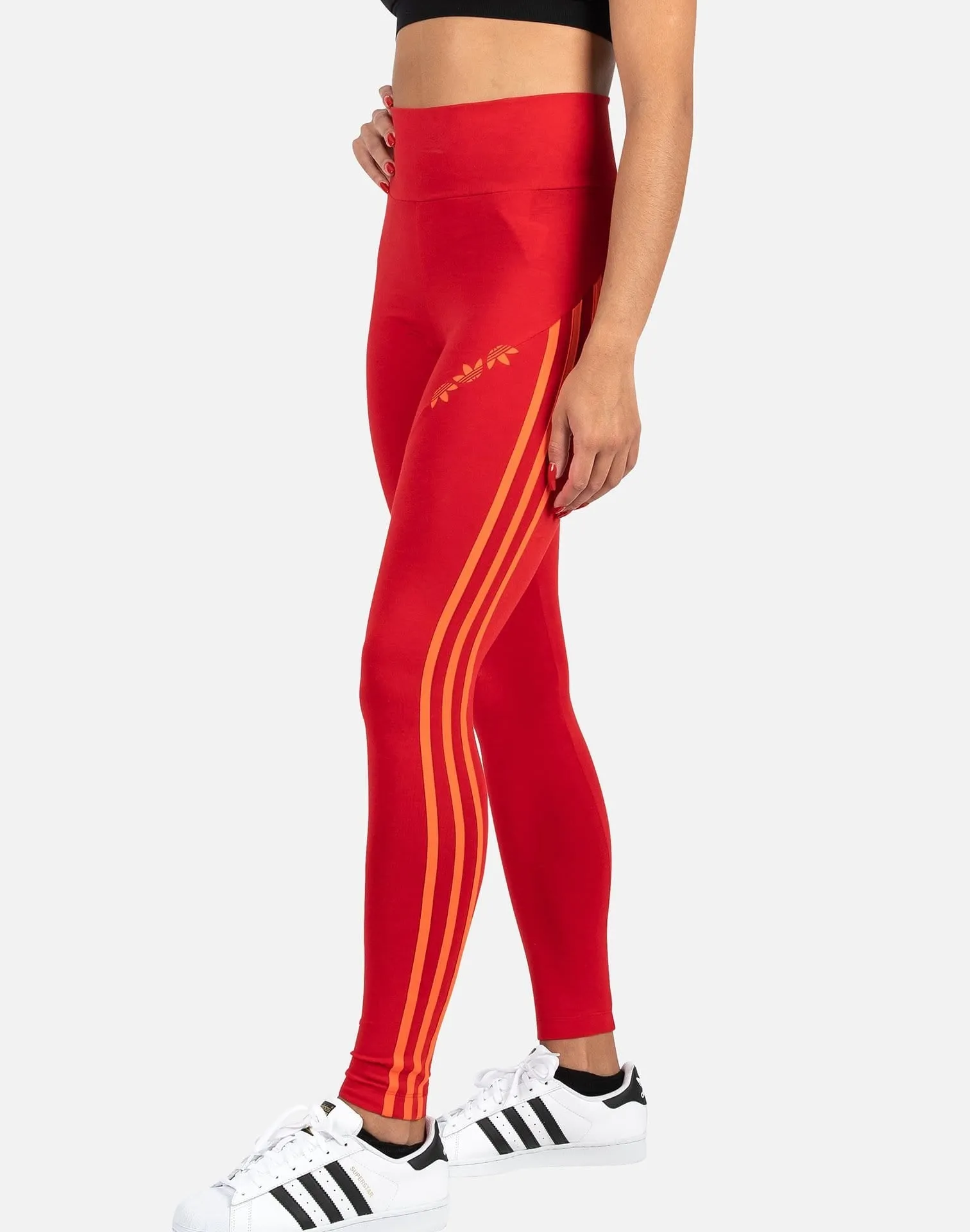 Adidas ADICOLOR SLICED TREFOIL HIGH-WAISTED LEGGINGS