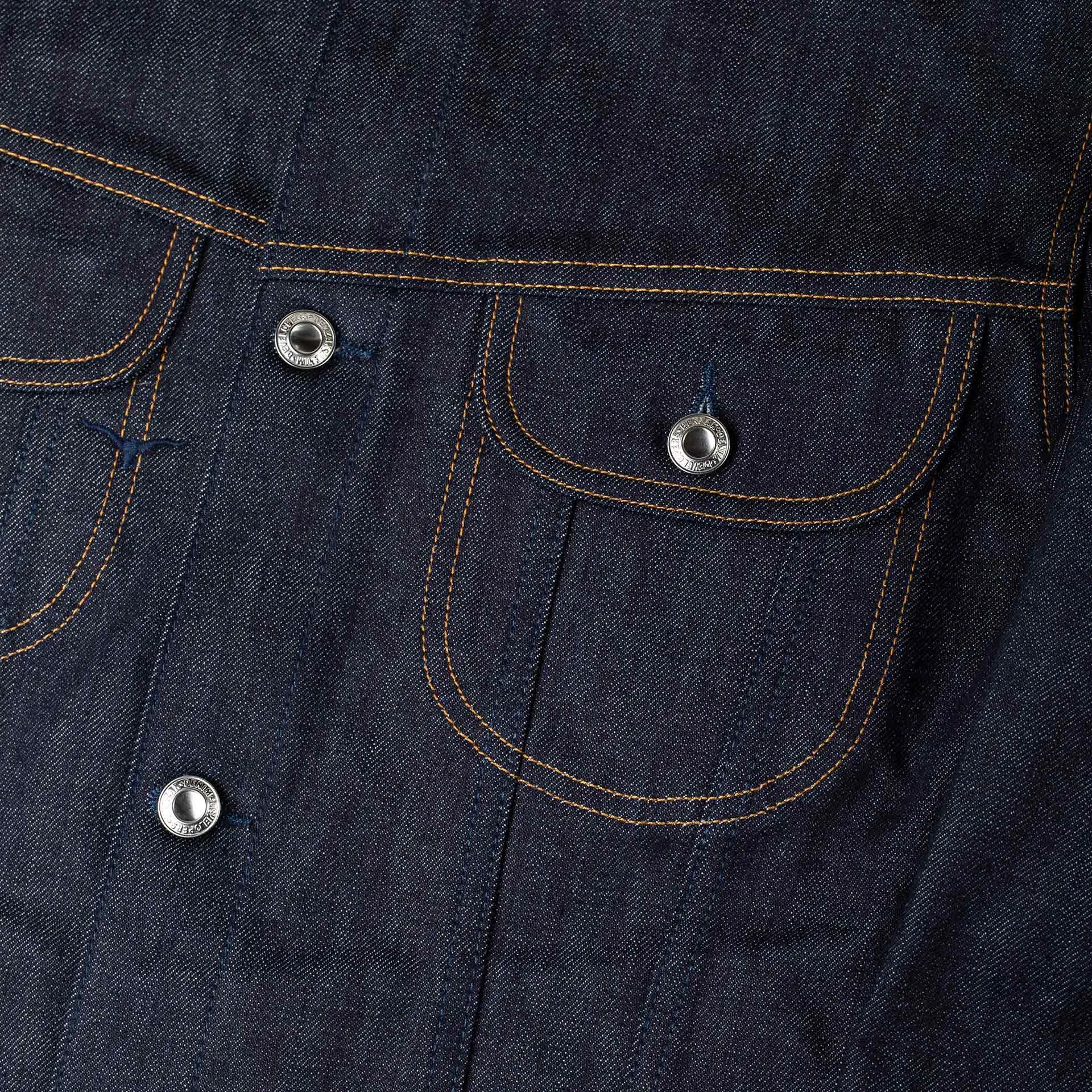 BDJ-05 TRUCKER JACKET special #2 15 oz. vintage indigo selvedge [AW24]