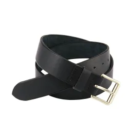 BLACK PIONEER LEATHER BELT