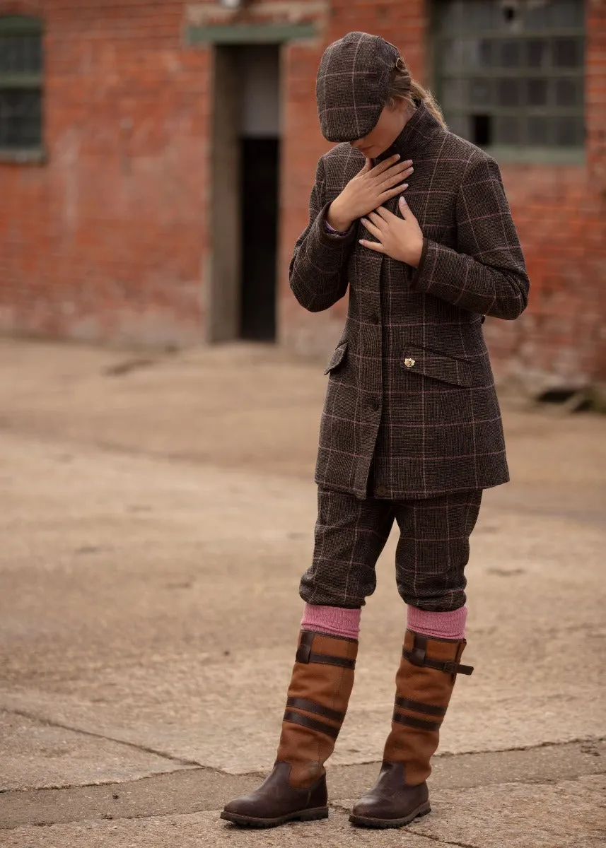 Combrook Ladies Tweed Breeks In Ebony