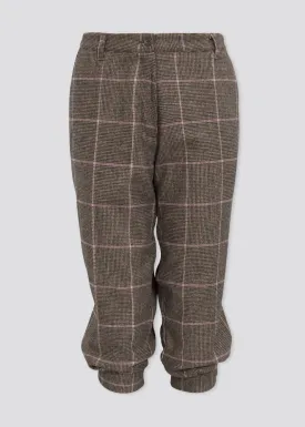 Combrook Ladies Tweed Breeks In Ebony