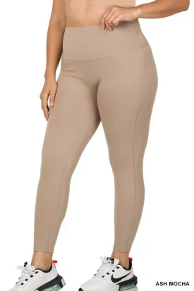 Curve Athletic High Waisted Leggings - FINAL SALE