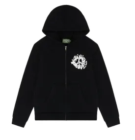 Denim Tears Denim University Zip Hoodie Black