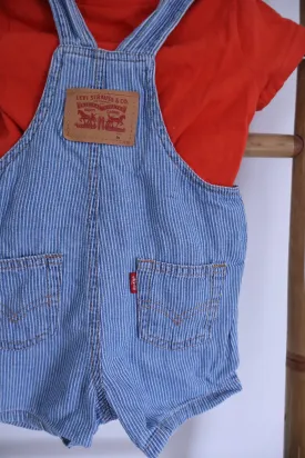 Levi's smækshorts og tee