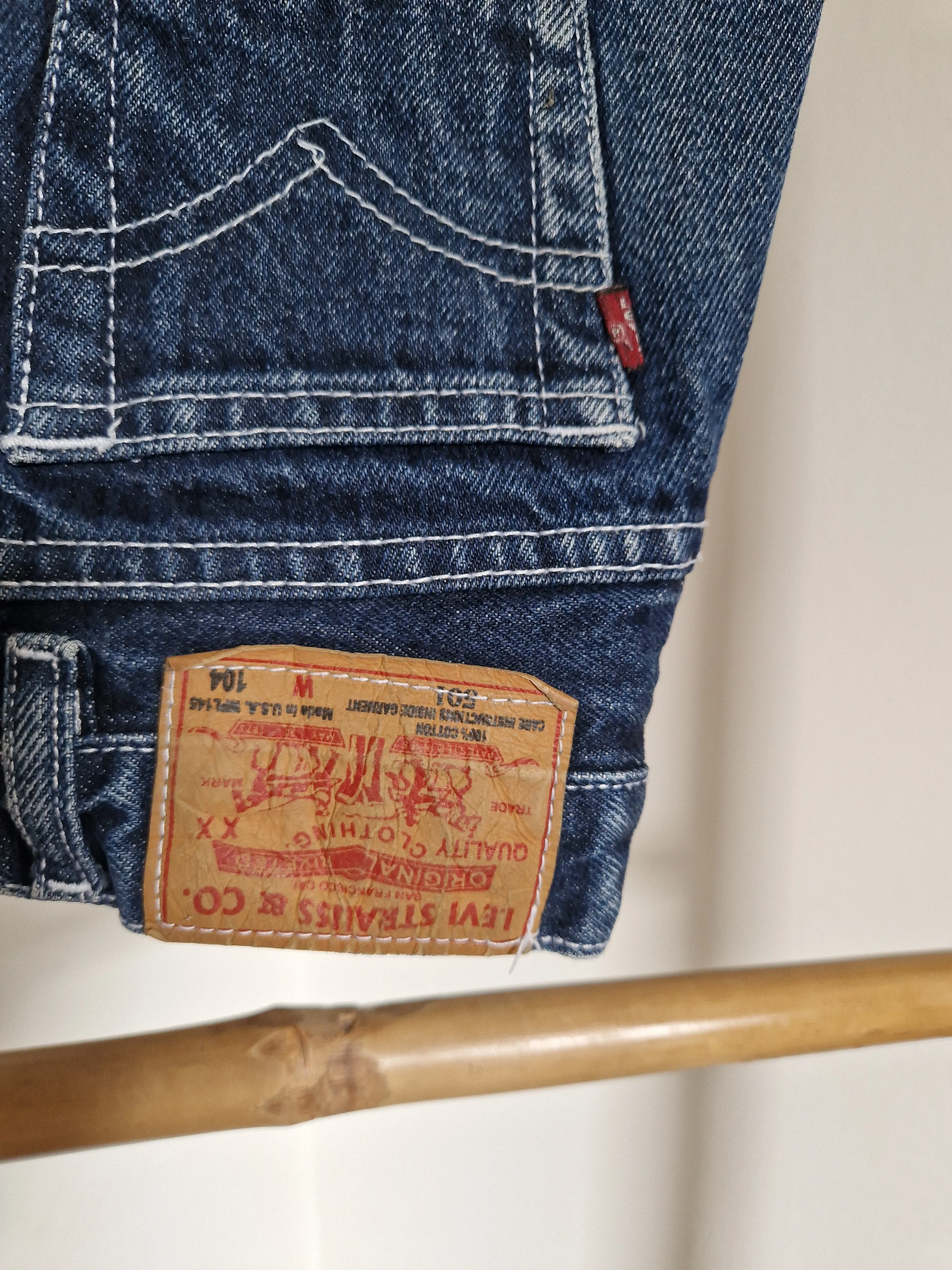 Levi's vintagejeans 501 red tag 3 år