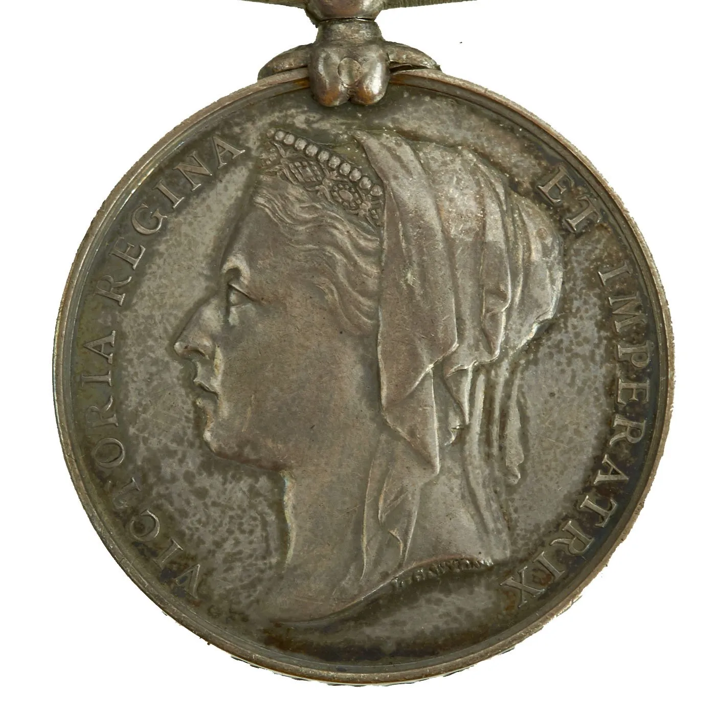 Original British Mahdist Revolt Egypt and Sudan Medal 1882 - Tofrek and Saukin - 24th Company, Royal Engineers