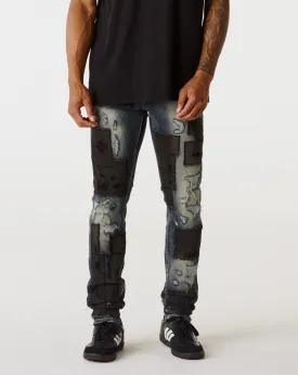 Panels Skinny Jeans