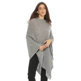 Pure Cashmere Cable Knit Poncho