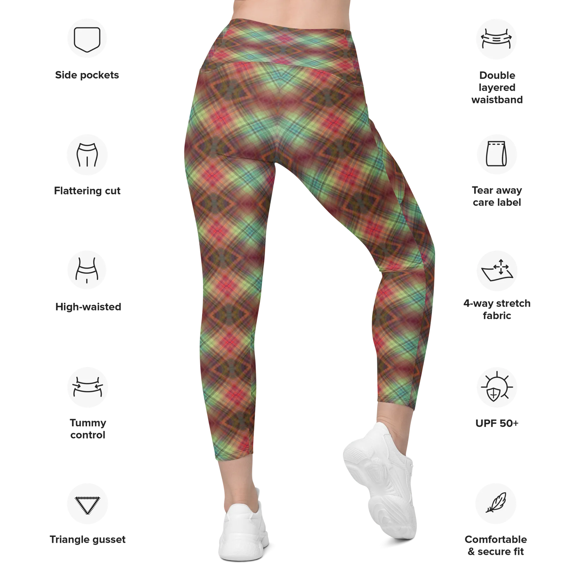 Recursia Argyle Rewired I Leggings With Pockets