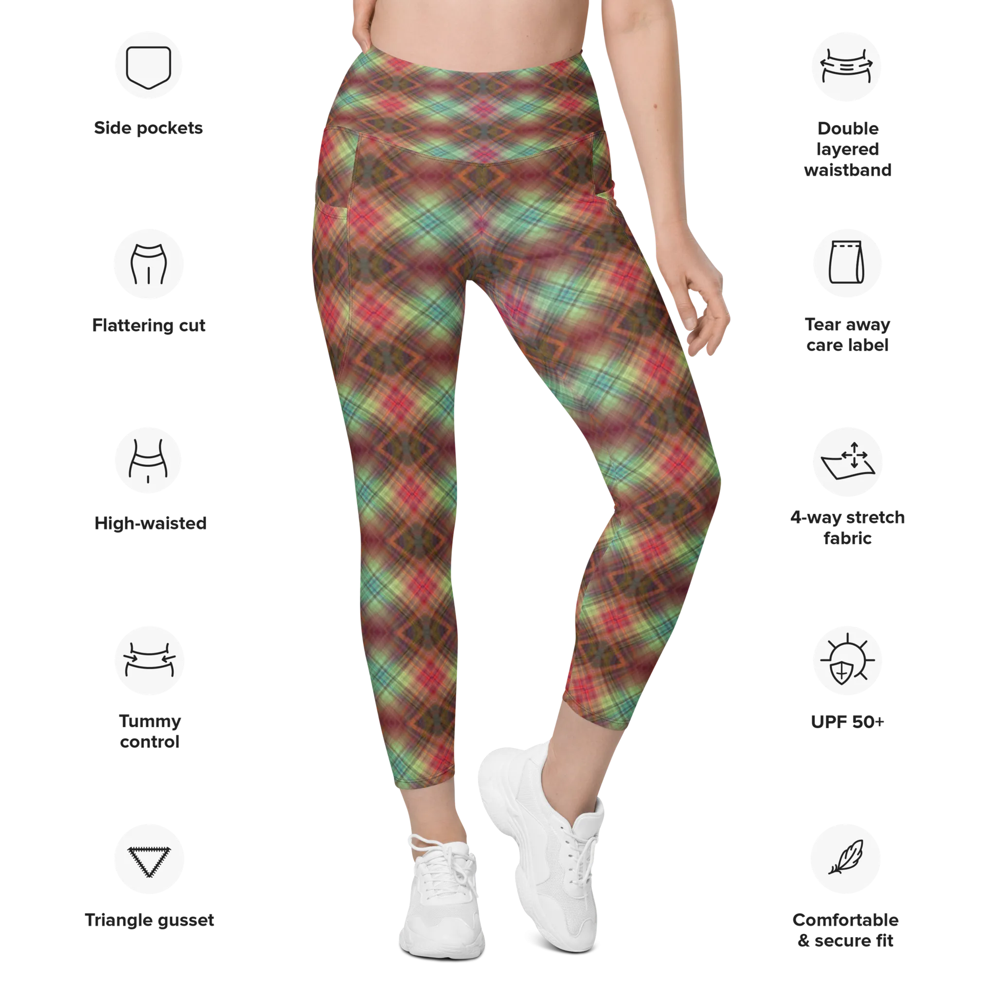 Recursia Argyle Rewired I Leggings With Pockets