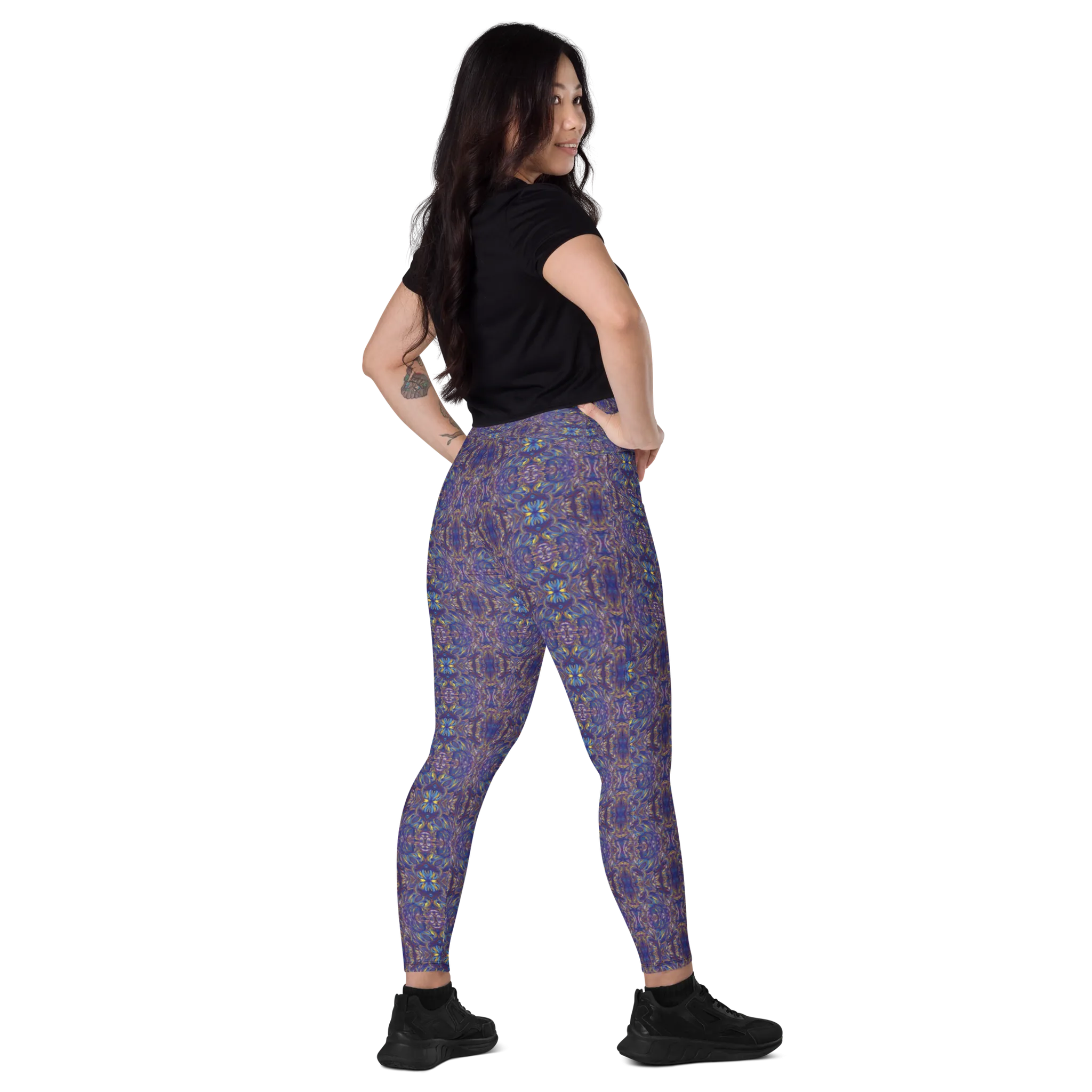 Recursia Bohemian Dream Leggings With Pockets