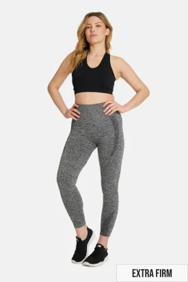 Seamless Compression Leggings V2 in Grey - Extra Firm