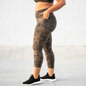 Shakti 7/8 Capris - Camo