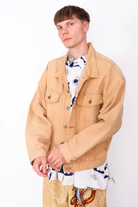 Vintage 90s Levi's Beige Denim Jacket