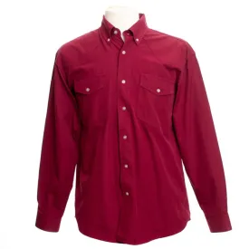 Wyoming Traders Burgundy Oxford Shirt (button up)