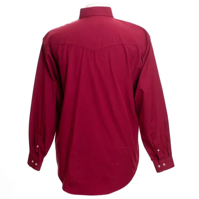 Wyoming Traders Burgundy Oxford Shirt (button up)